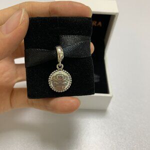 Pandora 15 Years Old Exclusive Charm
